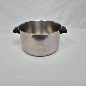 Farberware 4qt Stock Pot Stainless Steel Aluminum Clad USA VINTAGE EXCELLENT!!!